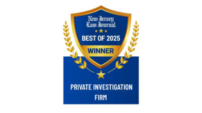 B. Lauren Investigations Named “Best Private Investigation Firm” for 2025 by the New Jersey Law Journal | B. Lauren Investigations